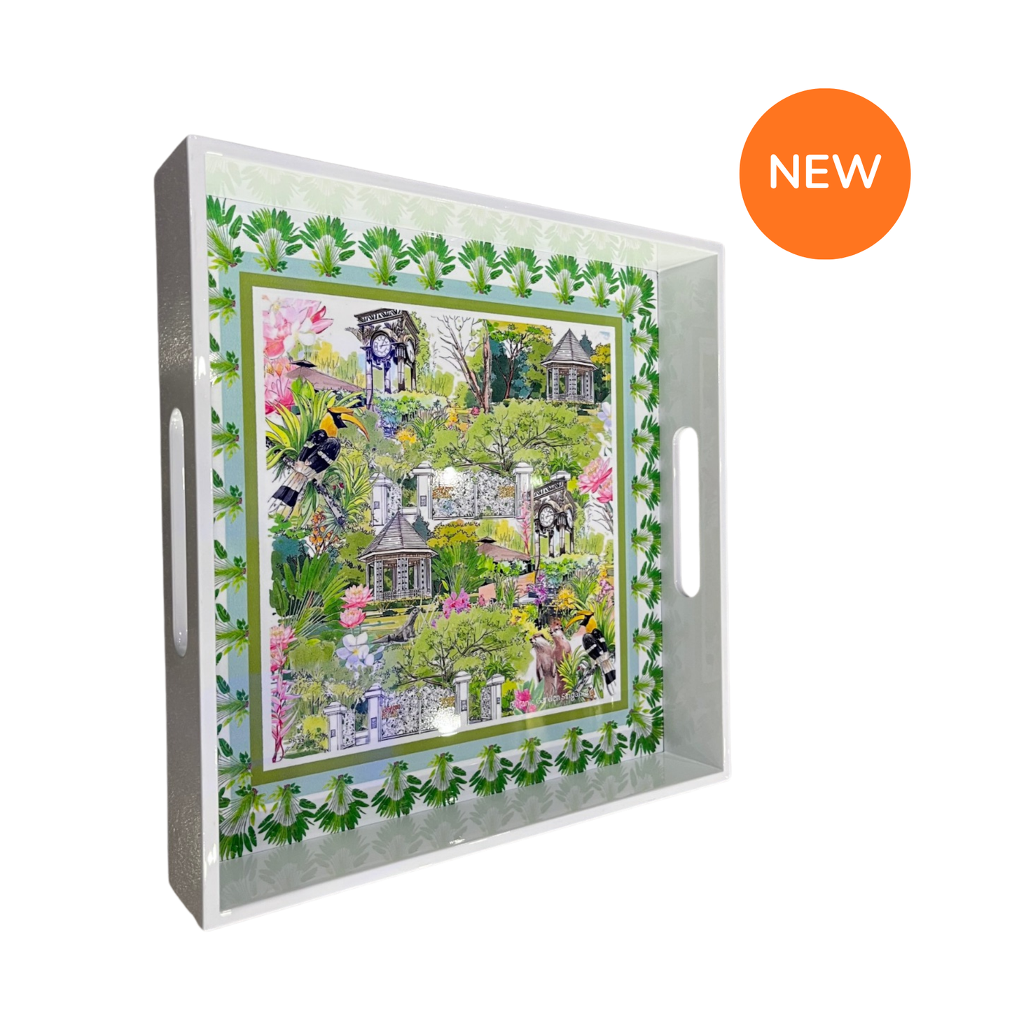 Square Botanic Gardens tray