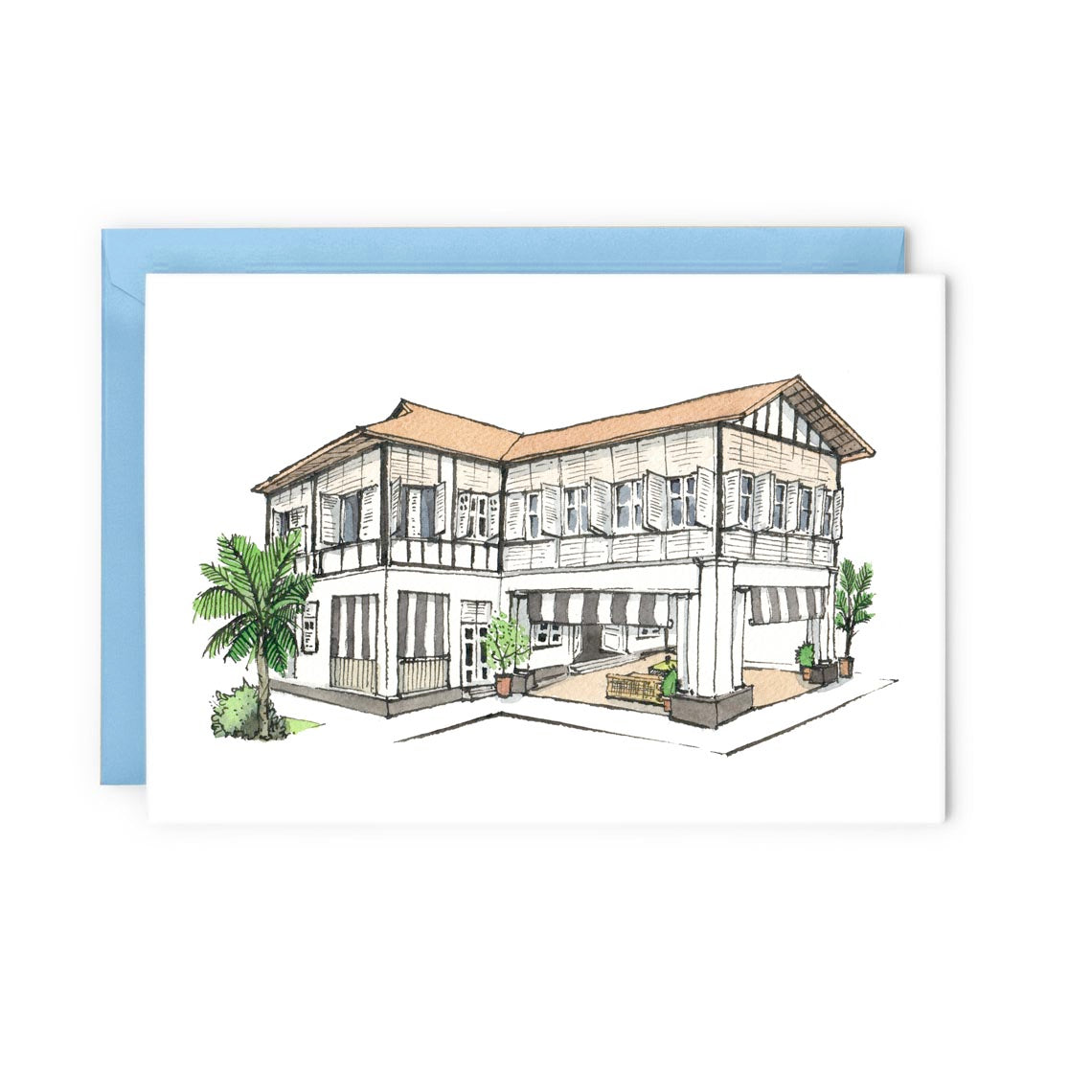 Black & White House