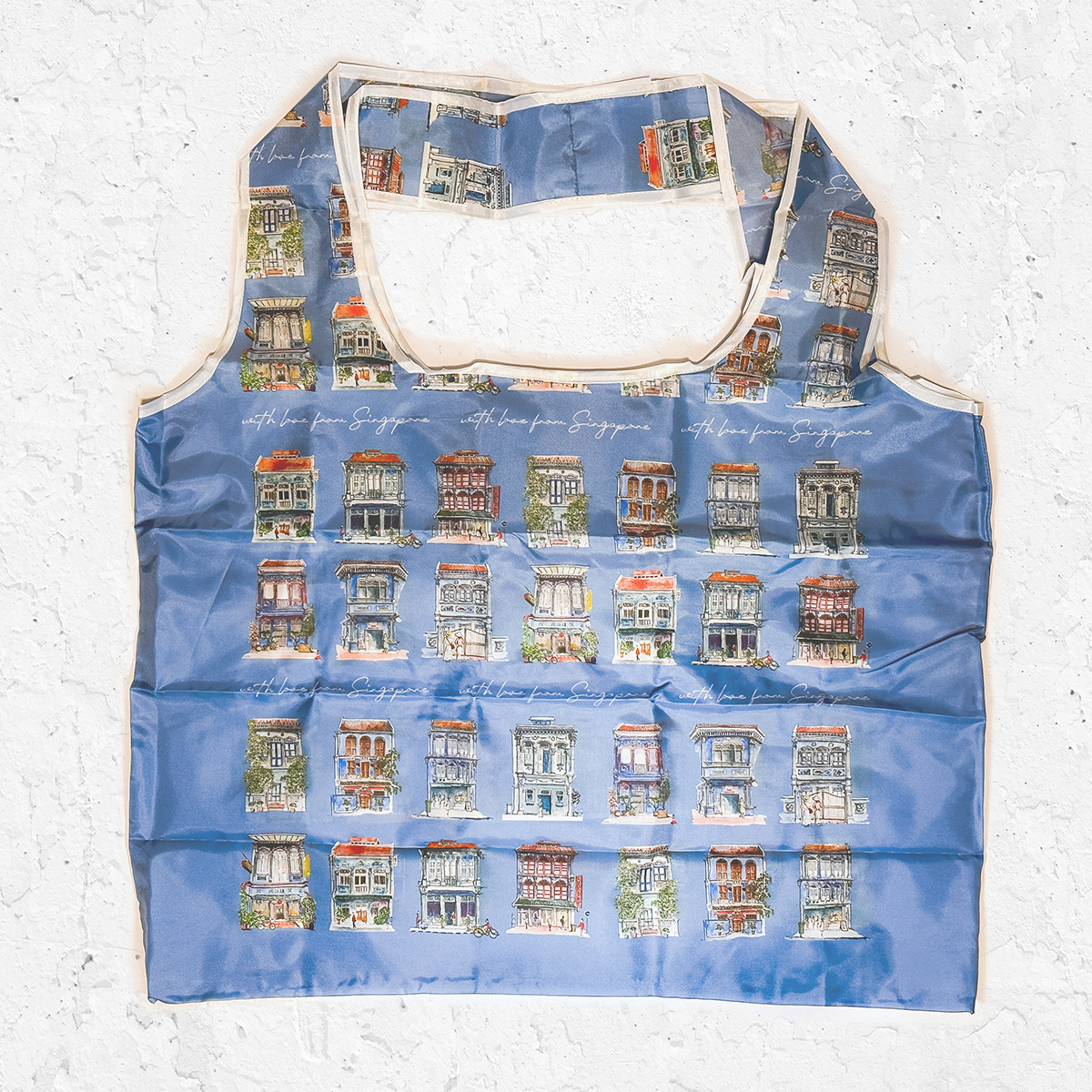 Shopping Bag [Blue] | Blue Shophouses