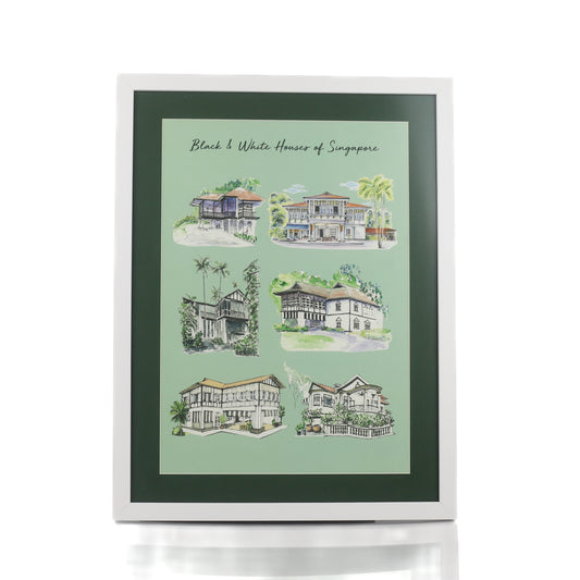 6 Black & White Houses of Singapore