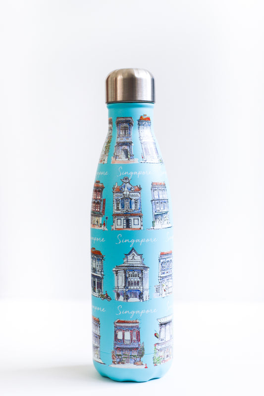 Blue Insulated Water Bottle - 500ml