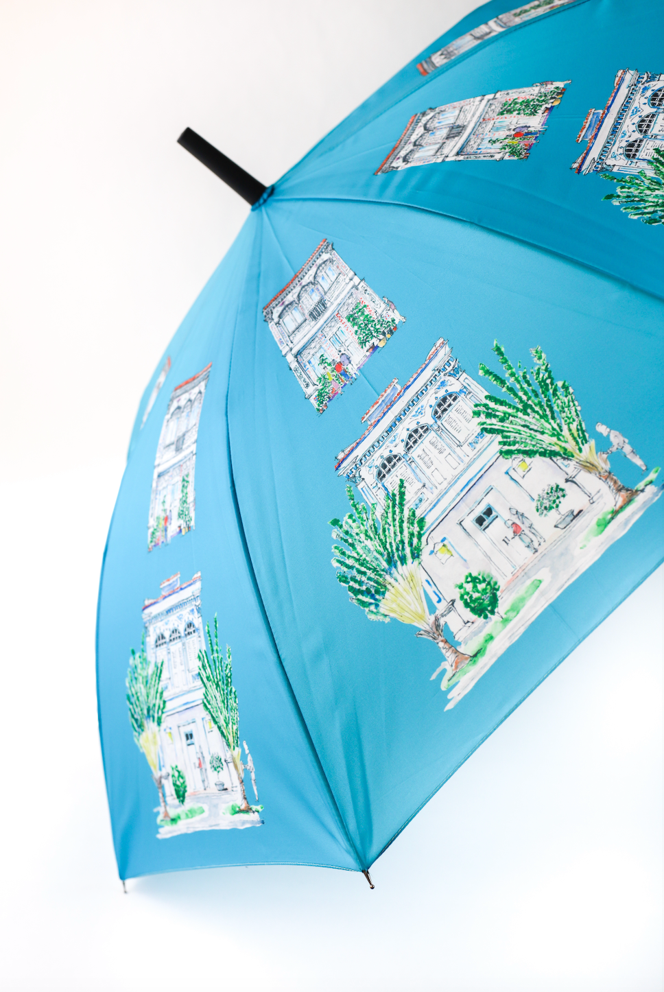 Umbrella | Turquoise Blue Shophouse