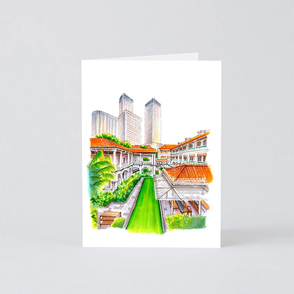 Raffles Hotel Courtyard