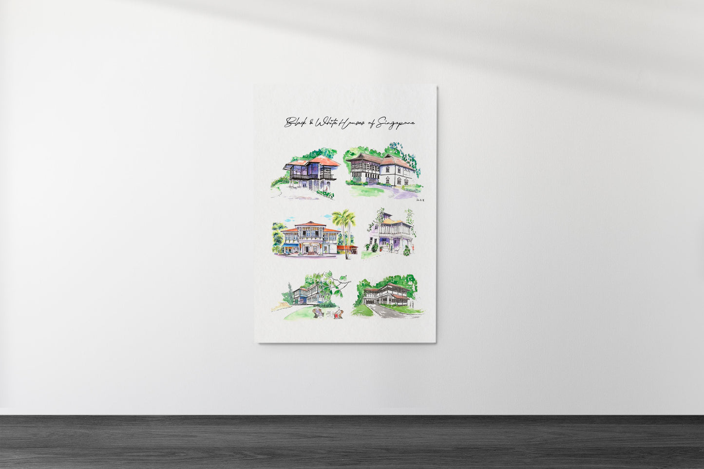 6 Black & White Houses of Singapore