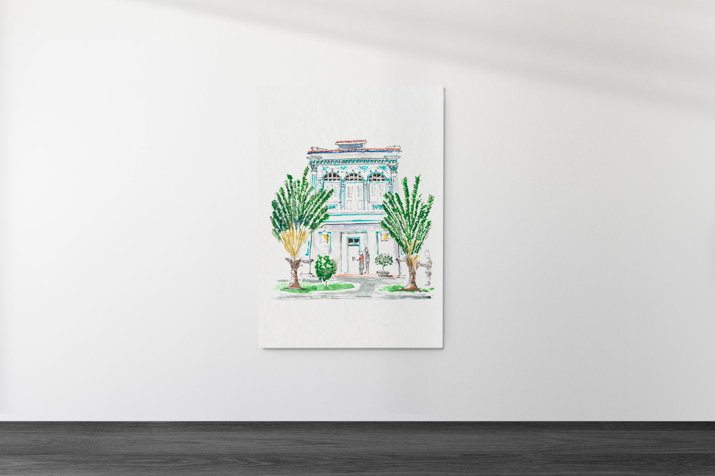 Joo Chiat Shophouse with Palm Tree