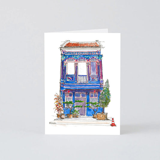 Joo Chiat Blue Shophouse