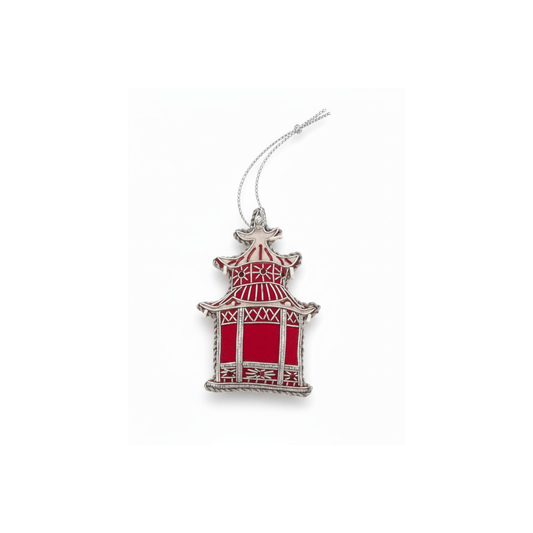 Ornament [Embroidery] - Chinese Pagoda