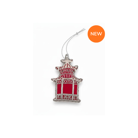 Ornament [Embroidery] - Chinese Pagoda