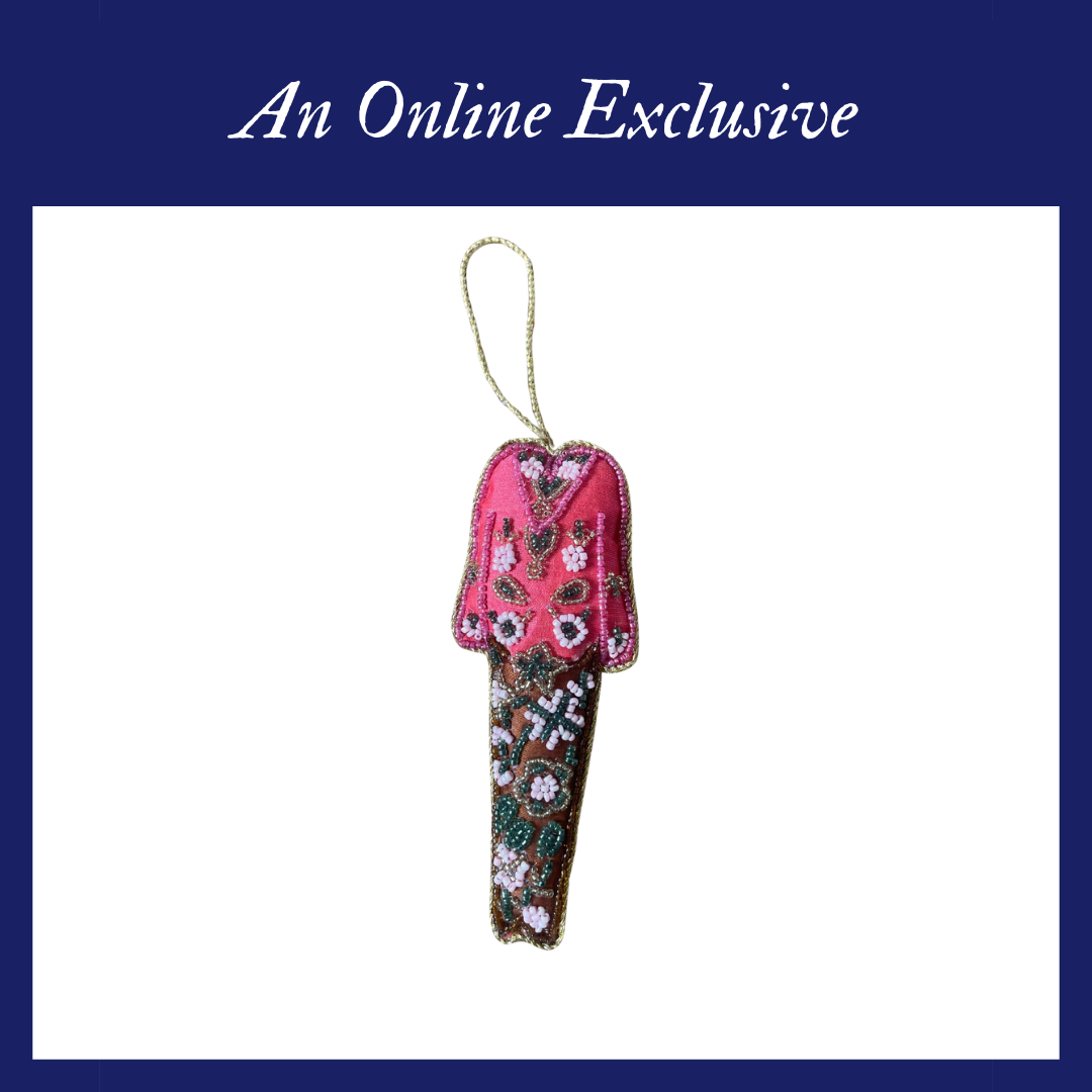 Ornament [Embroidery] - Pink Kebaya