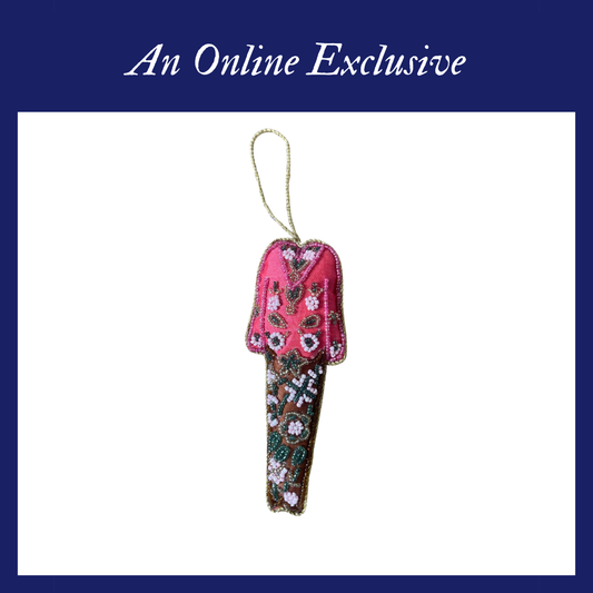 Ornament [Embroidery] - Pink Kebaya
