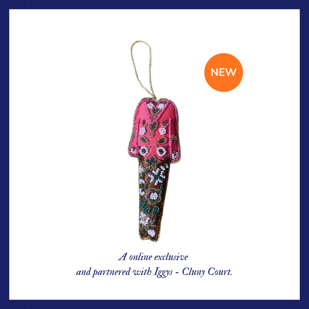 Ornament [Embroidery] - Pink Kebaya