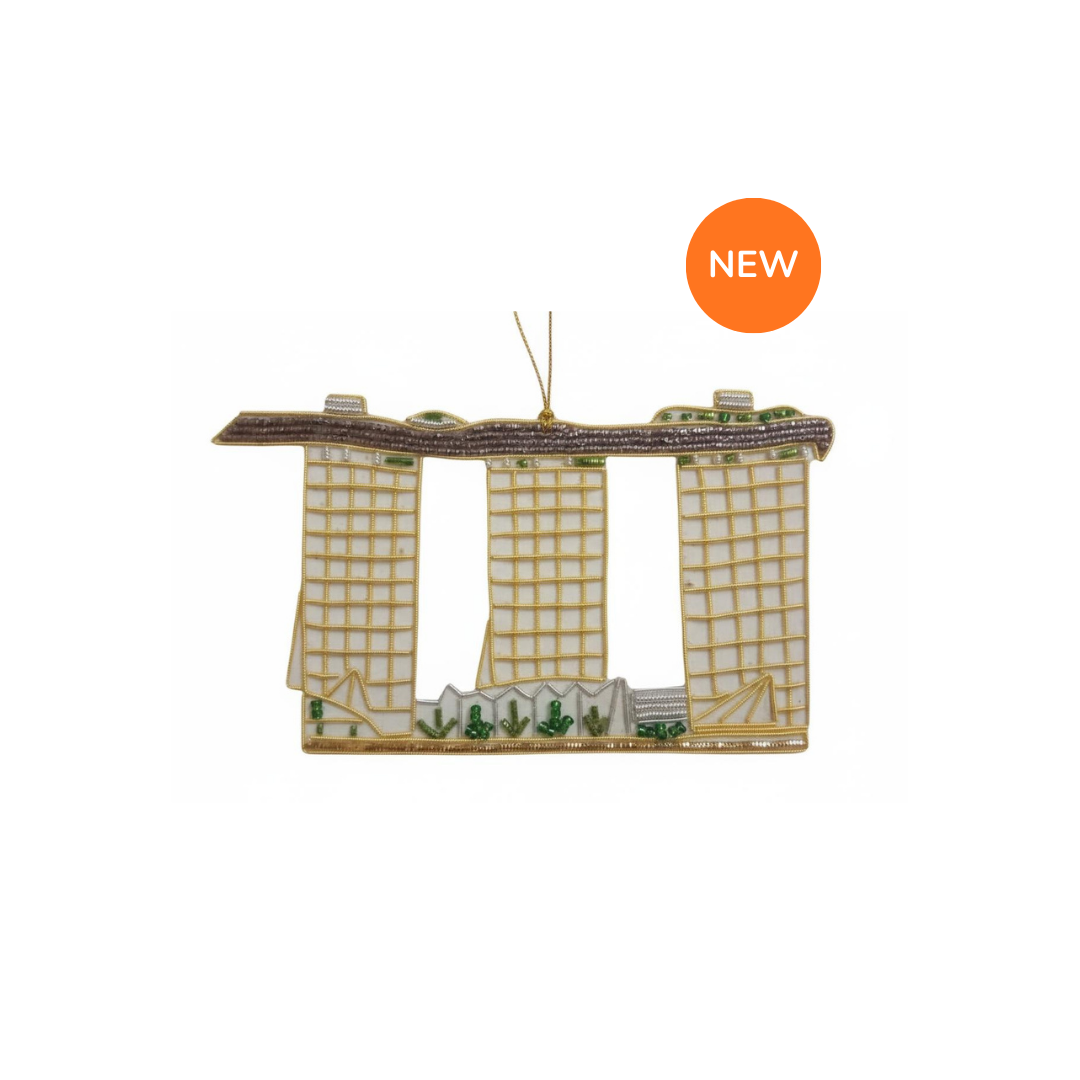 Ornament [Embroidery] -Marina Bay Sands
