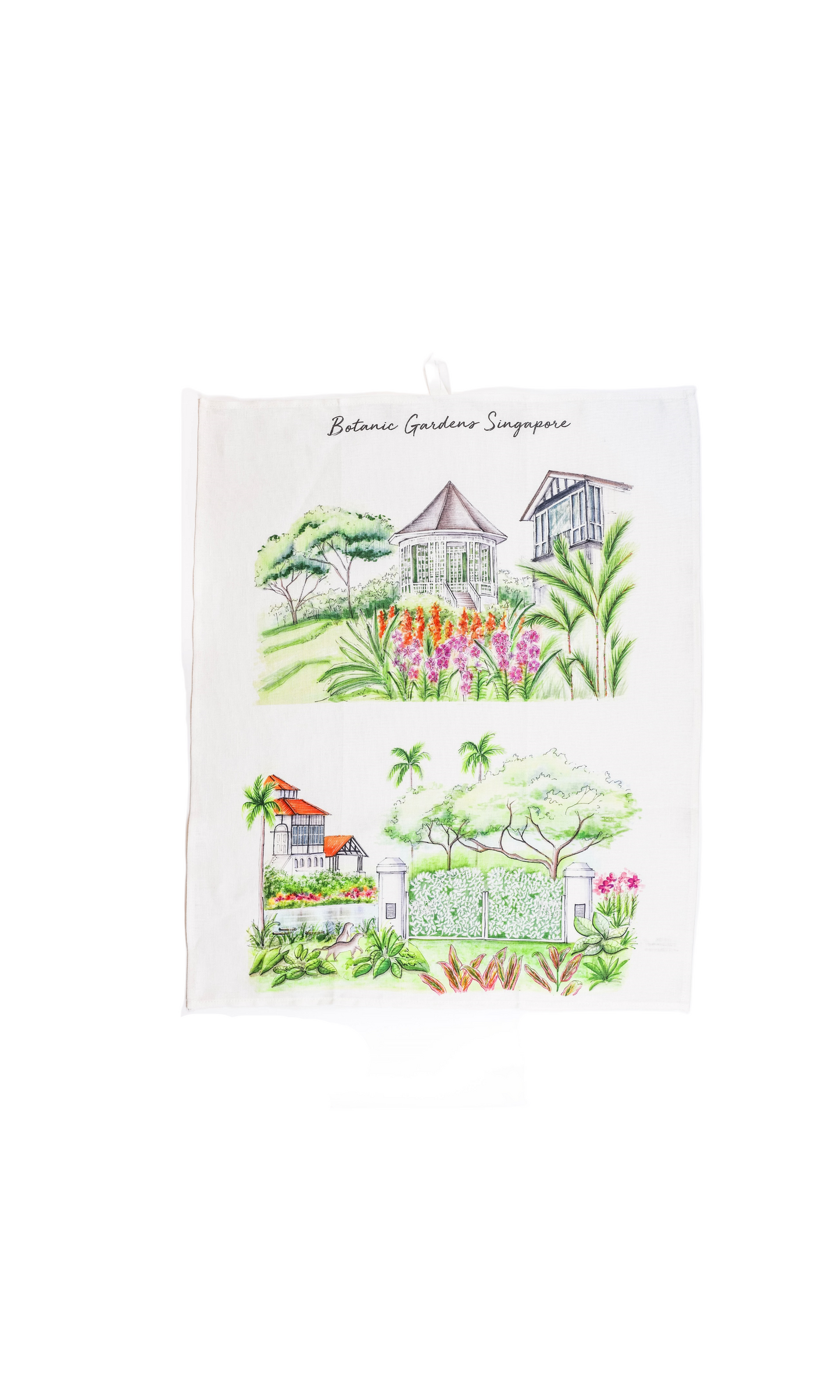 Linen Tea Towel | Botanic Garden (Limited Edition)