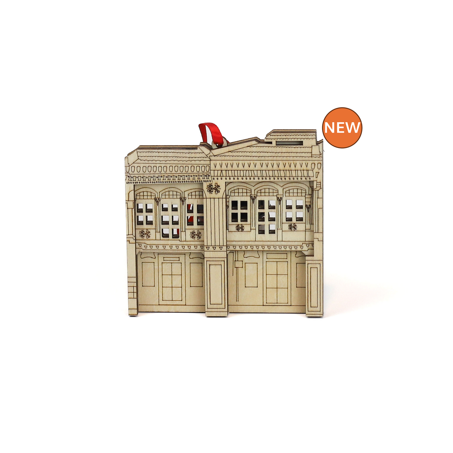 Christmas Ornament [Basswood] - Shophouse
