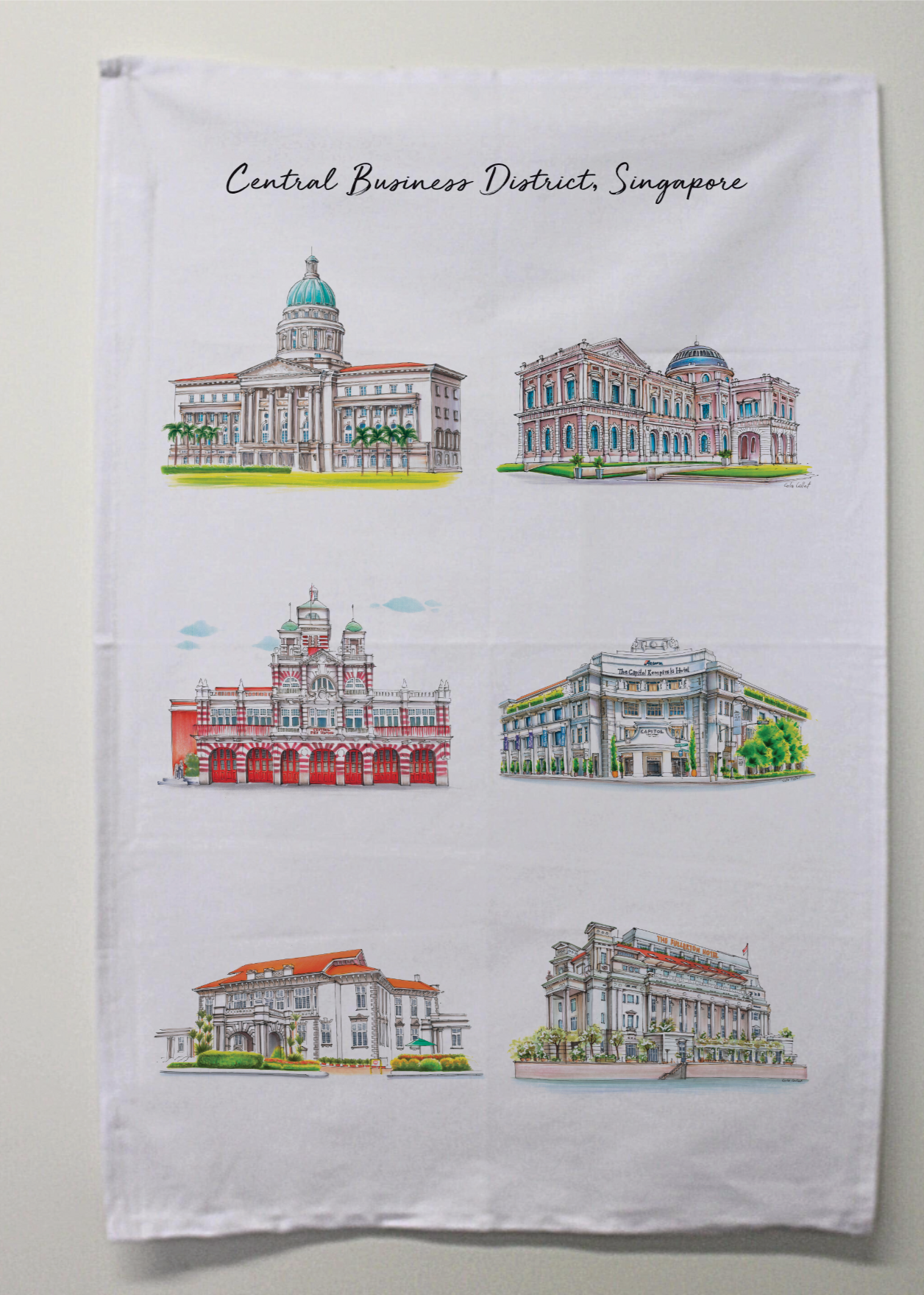 Linen Tea Towel | Central Business District