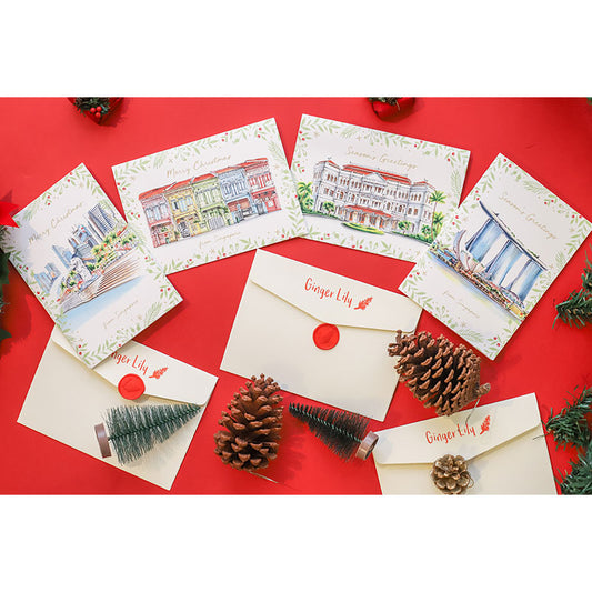 Pack of 4 | Christmas Cards
