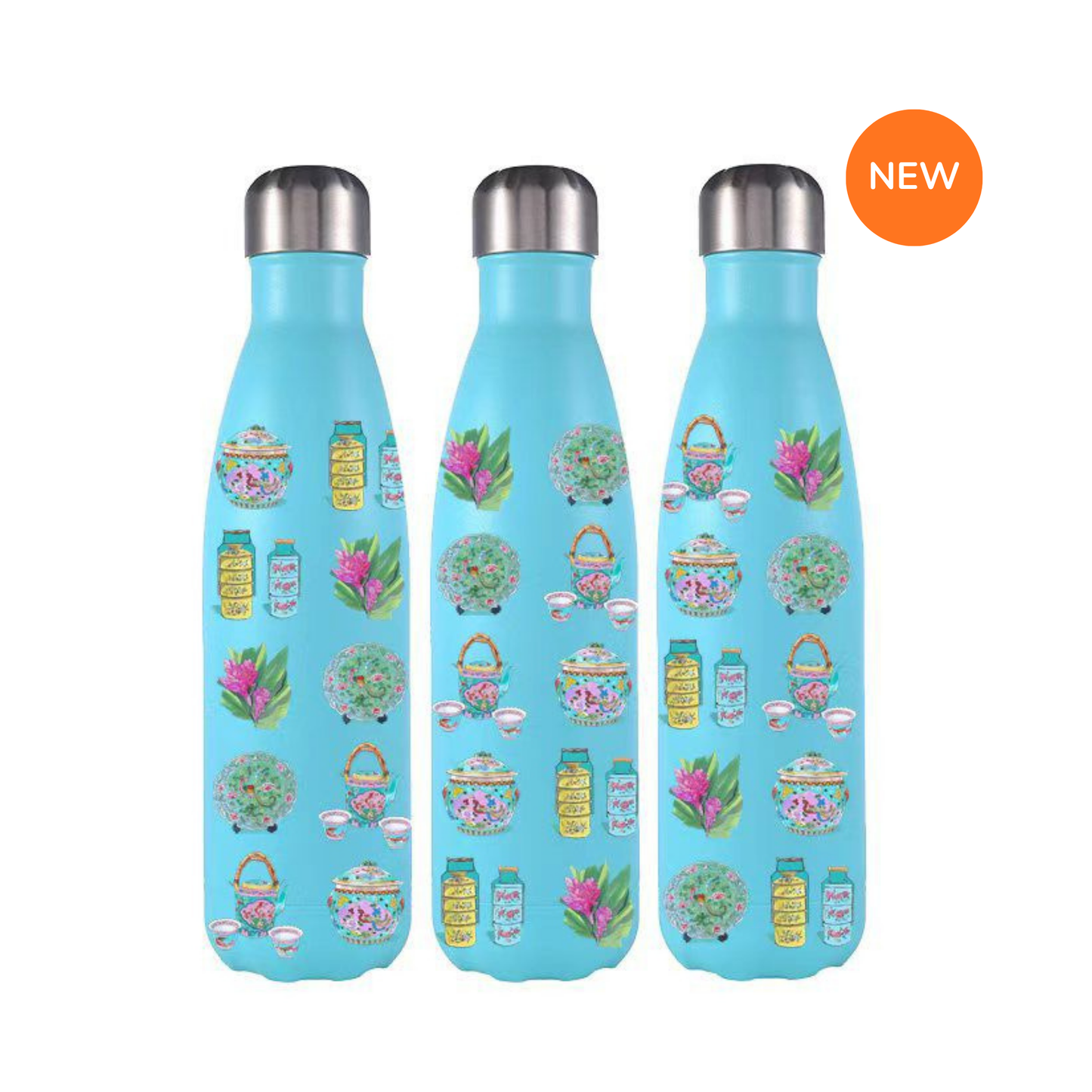Insulated Water Bottle [Peranakan]