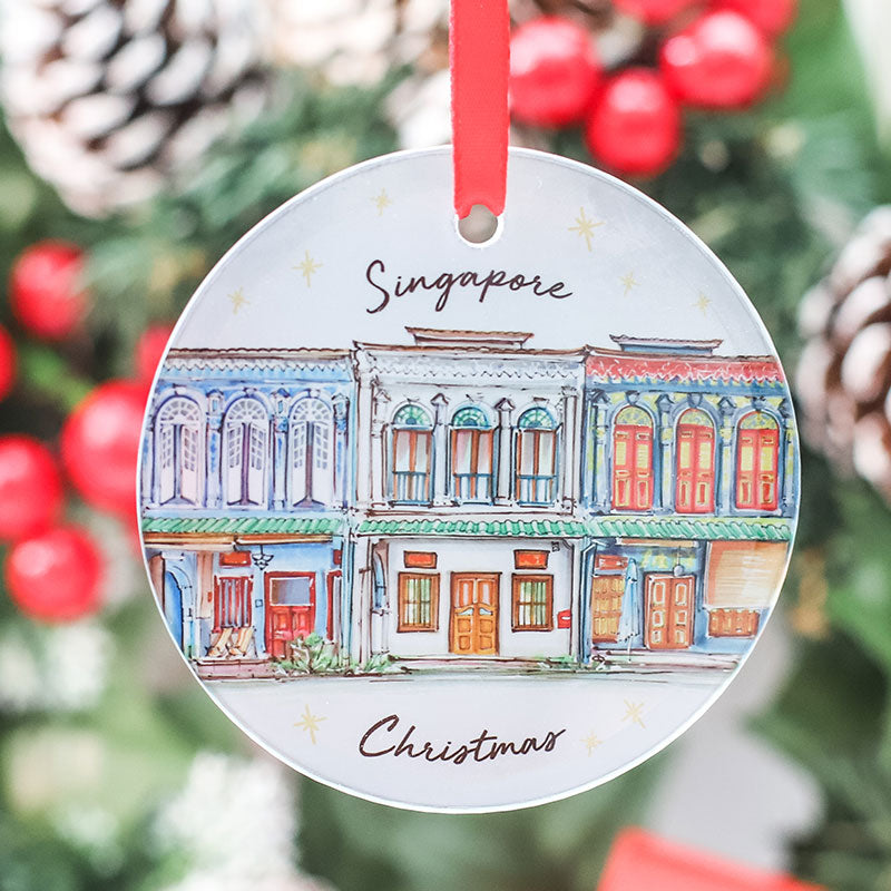 Christmas Ornament [Coloured Glass] | Emerald Hill