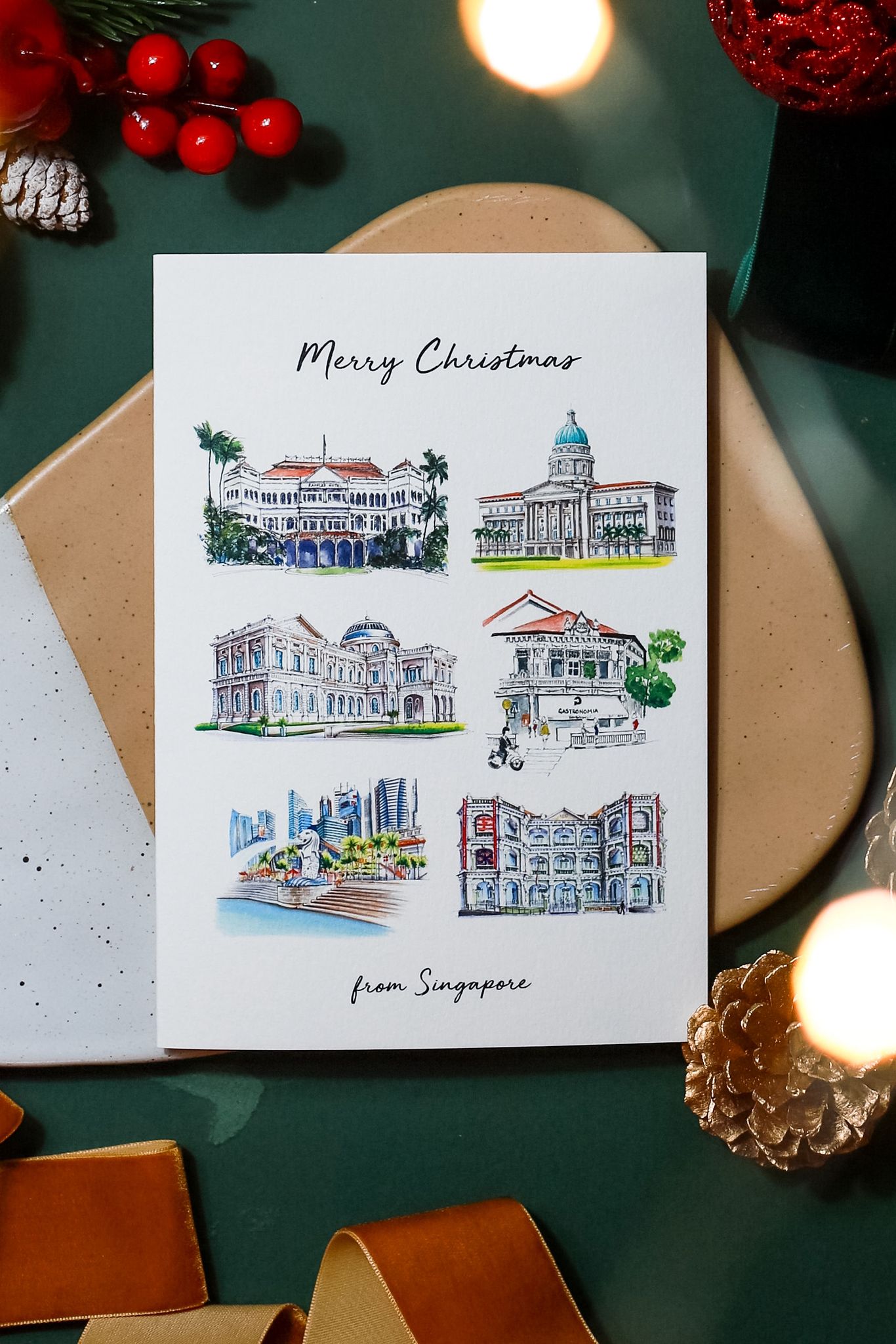 Pack of 6 | Christmas Cards 2025