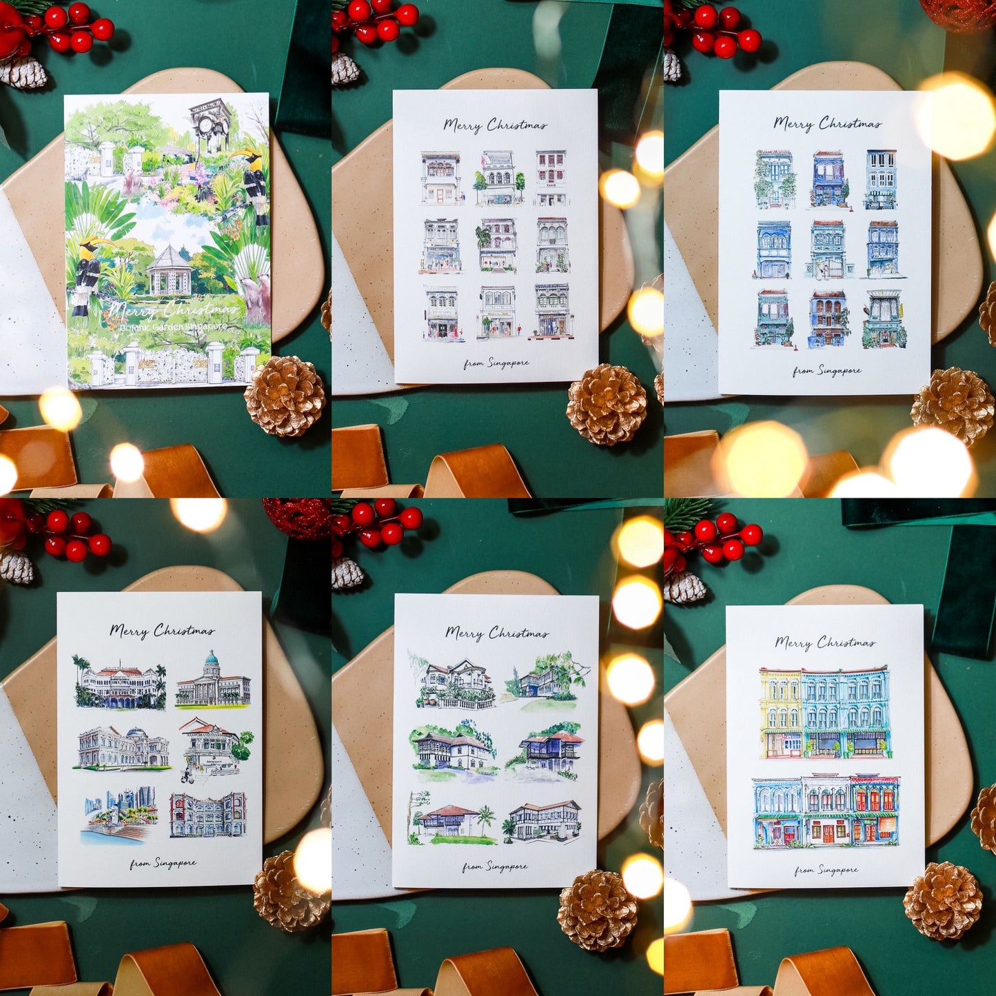 Pack of 6 | Christmas Cards 2025