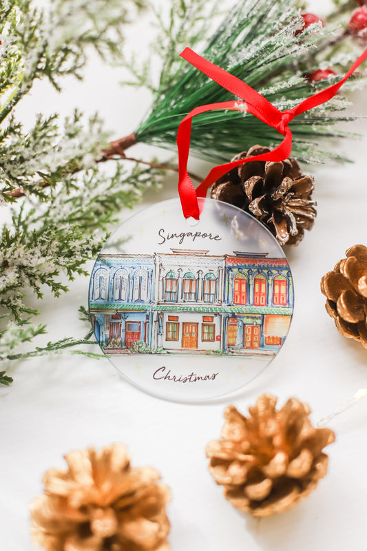 Christmas Ornament [Coloured Glass] | Emerald Hill