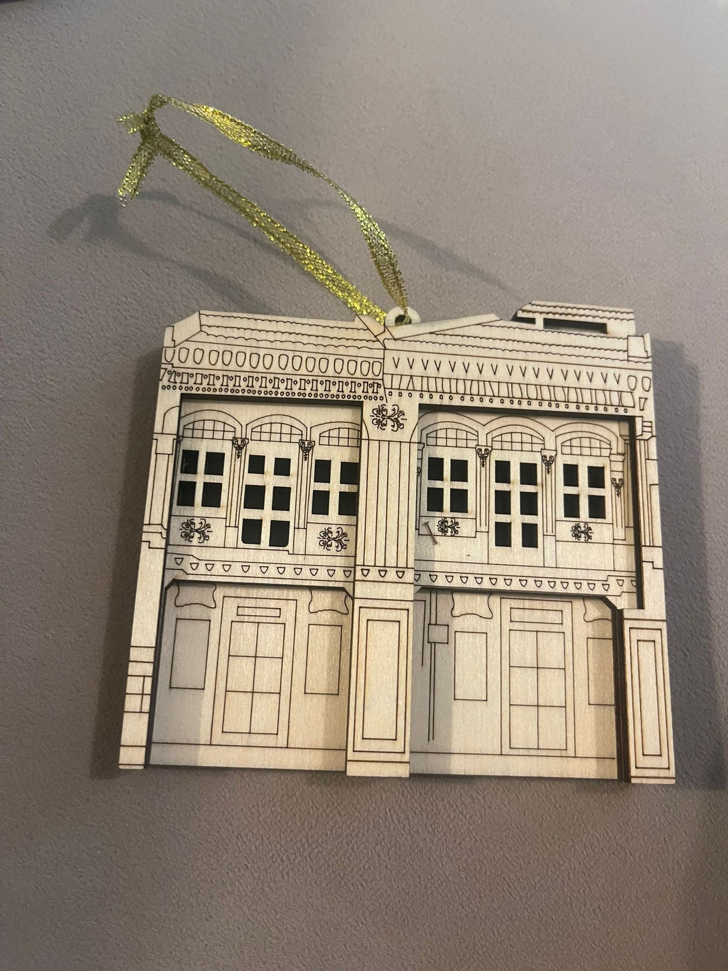 Christmas Ornament [Basswood] - Shophouse