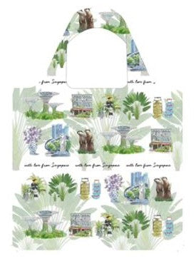 Shopping Bag [White] | Uniquely Singapore