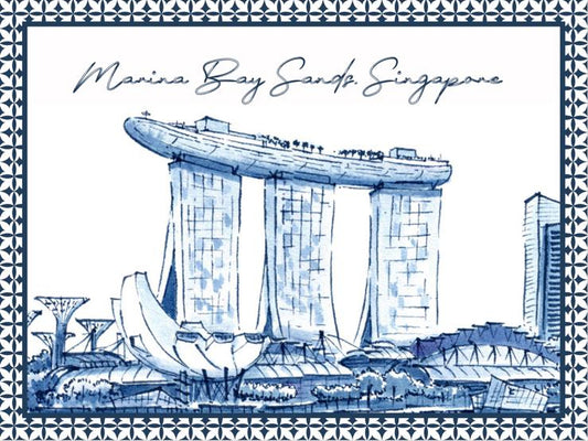 Ceramic Magnet - Marina Bay Sands