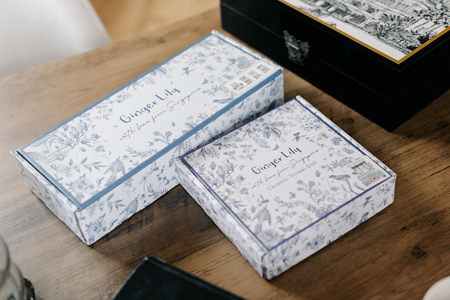 Ceramic Merlion MatchBox