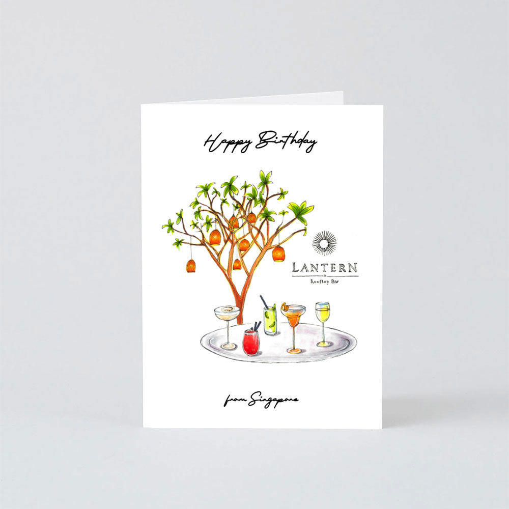 Pack of 5 | Singapore Themed Birthday Cards