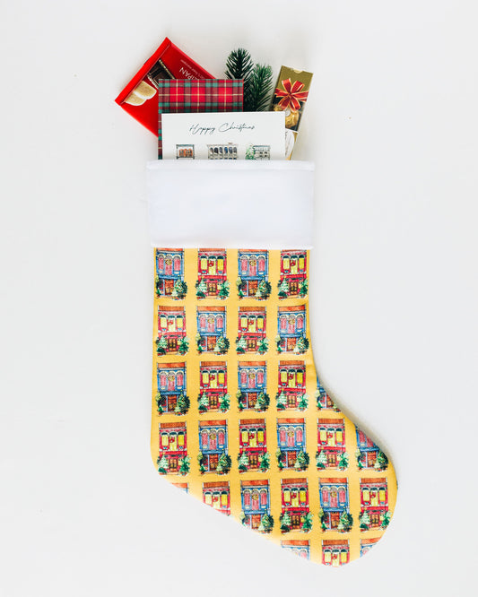 Christmas Stocking | Yellow