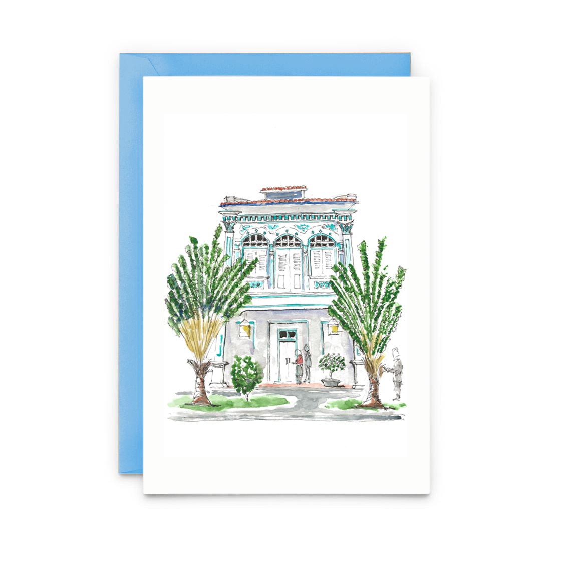 Joo Chiat Shophouse with Palm Tree