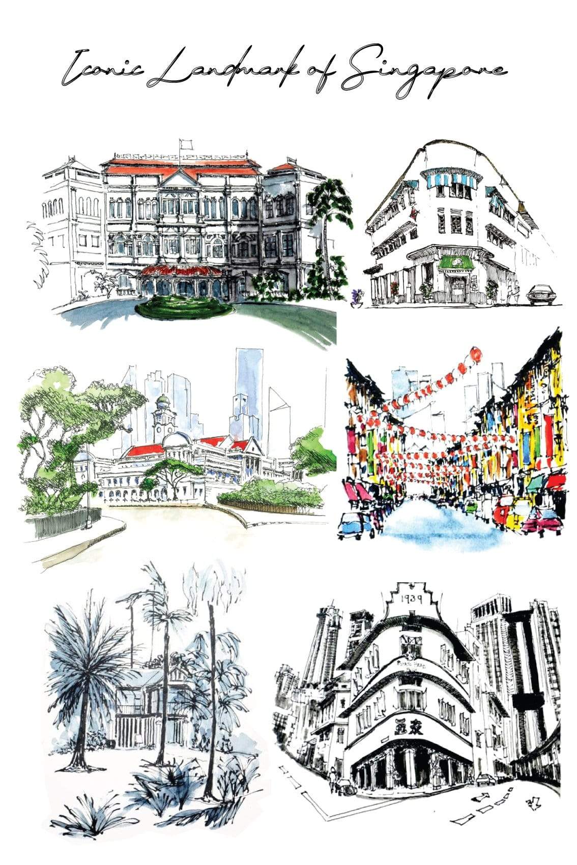 6 Iconic Landmark of Singapore